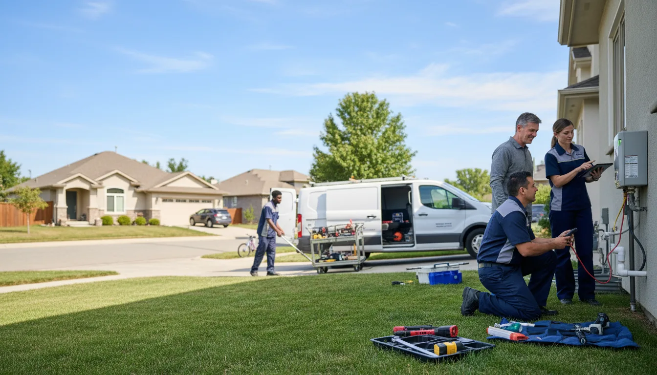 Tankless water heater service in Olivehurst, CA